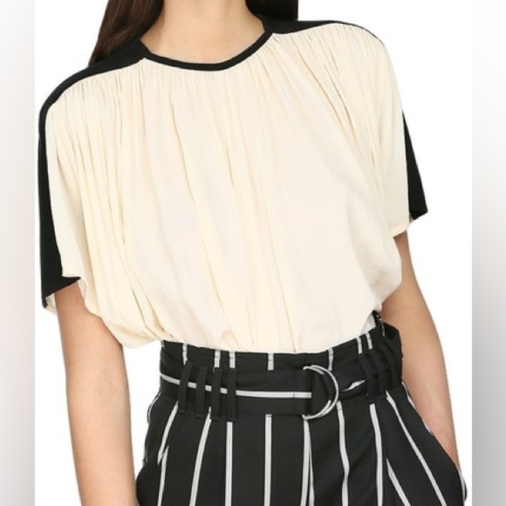 NWT Proenza Schouler Gathered Neck Blouse